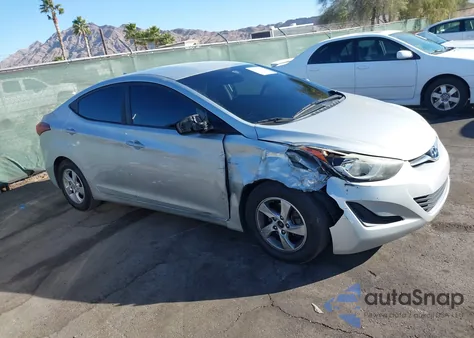 2015 Hyundai Elantra Se из США, поврежденный, VIN 5NPDH4AEXFH561166